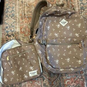 Abercrombie kids, backpack and lunchBag